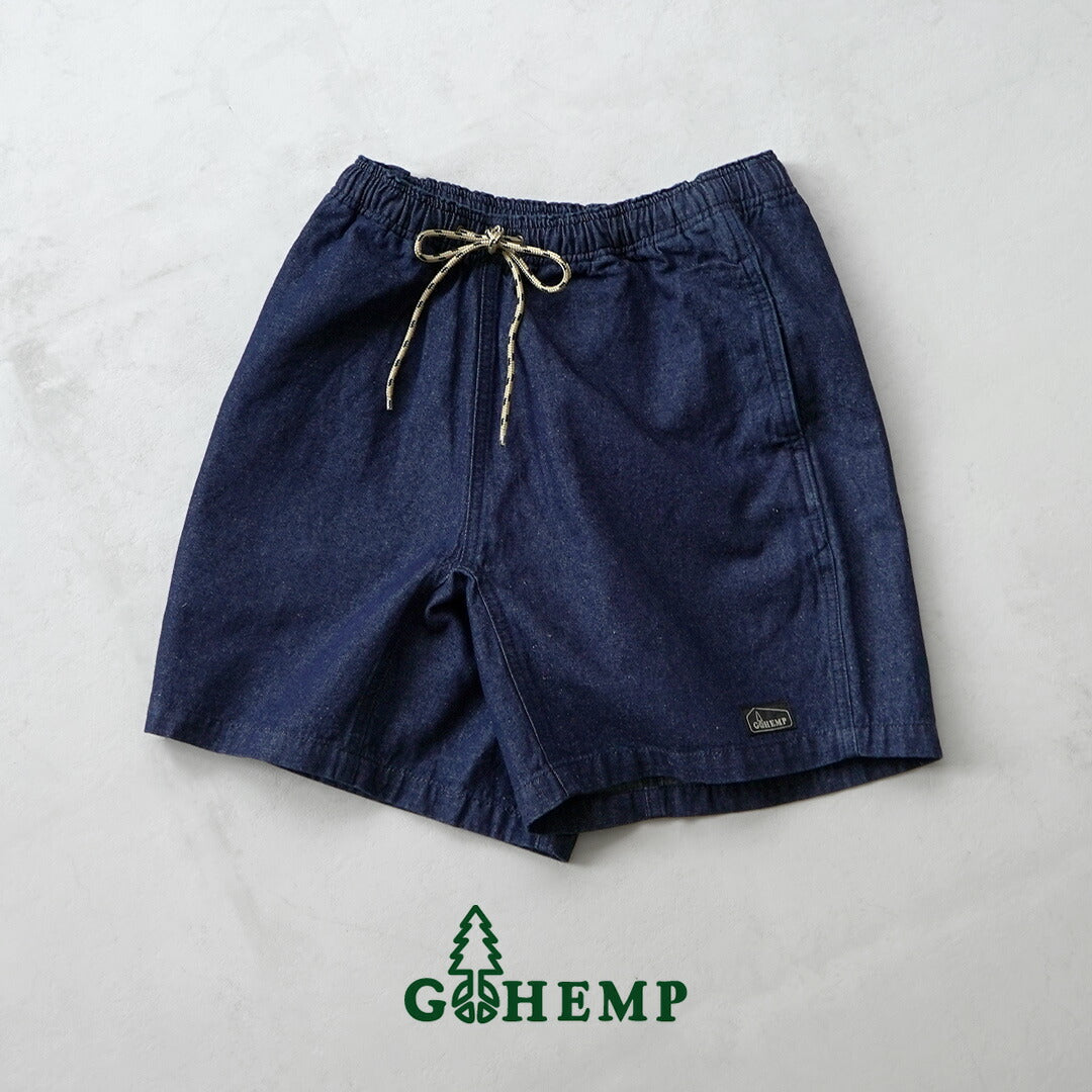 GOHEMP / Short de confiture de chanvre 7,5 oz Denim