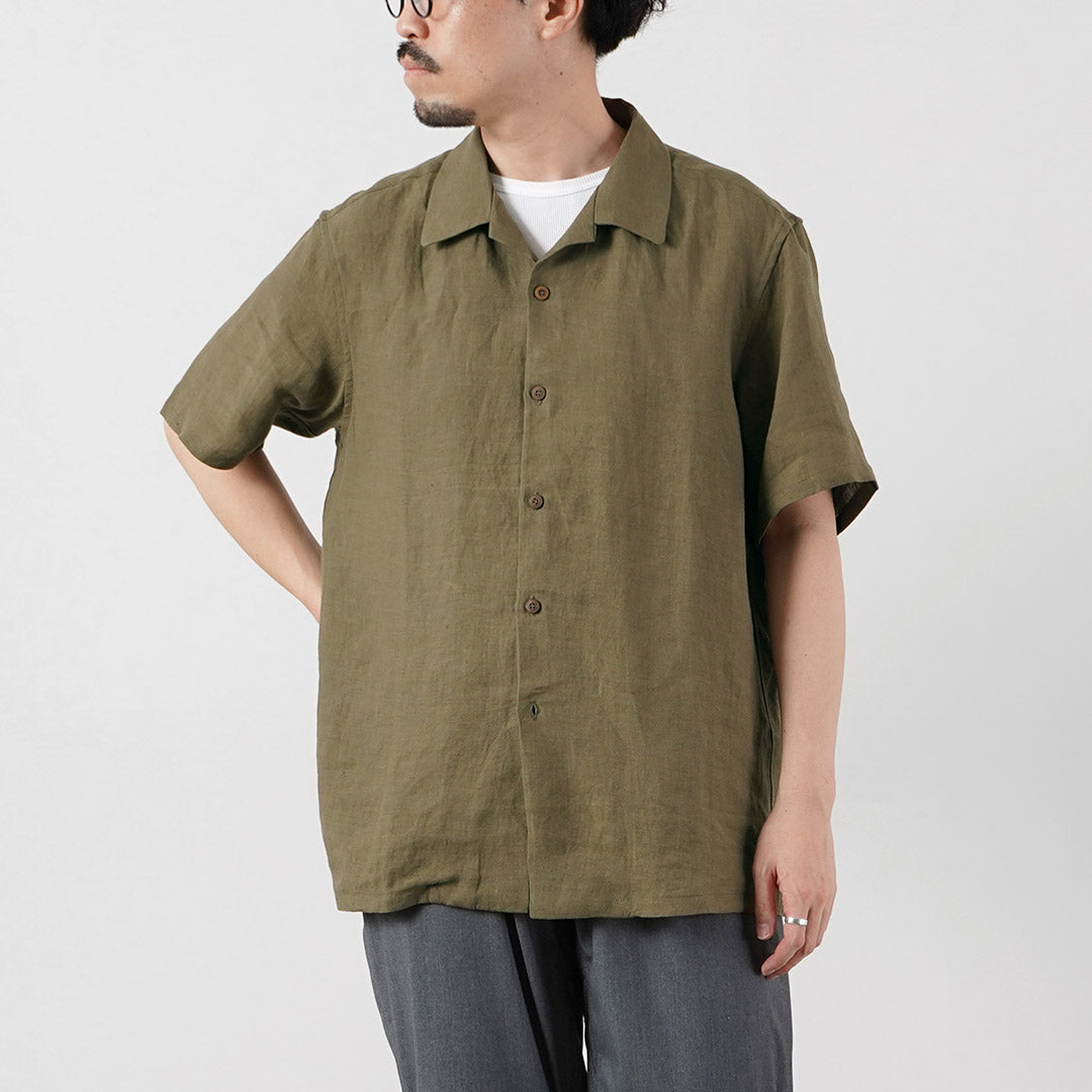 GOHEMP / Hemp Broadcloth Open Mind Shirt