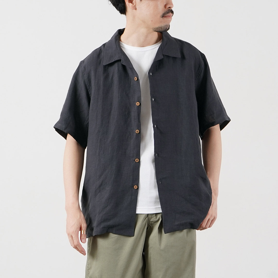 GOHEMP / Hemp Broadcloth Open Mind Shirt