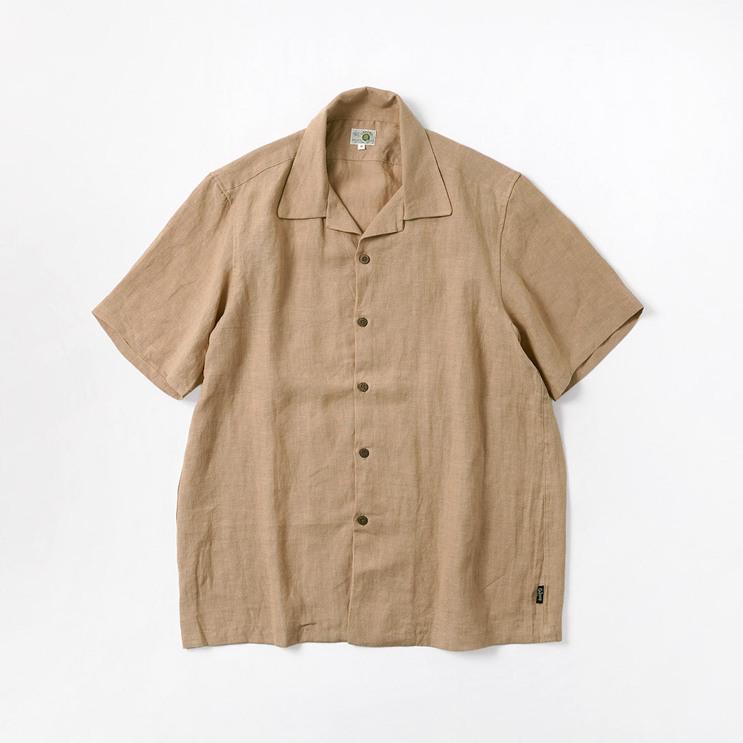 GOHEMP / Hemp Broadcloth Open Mind Shirt