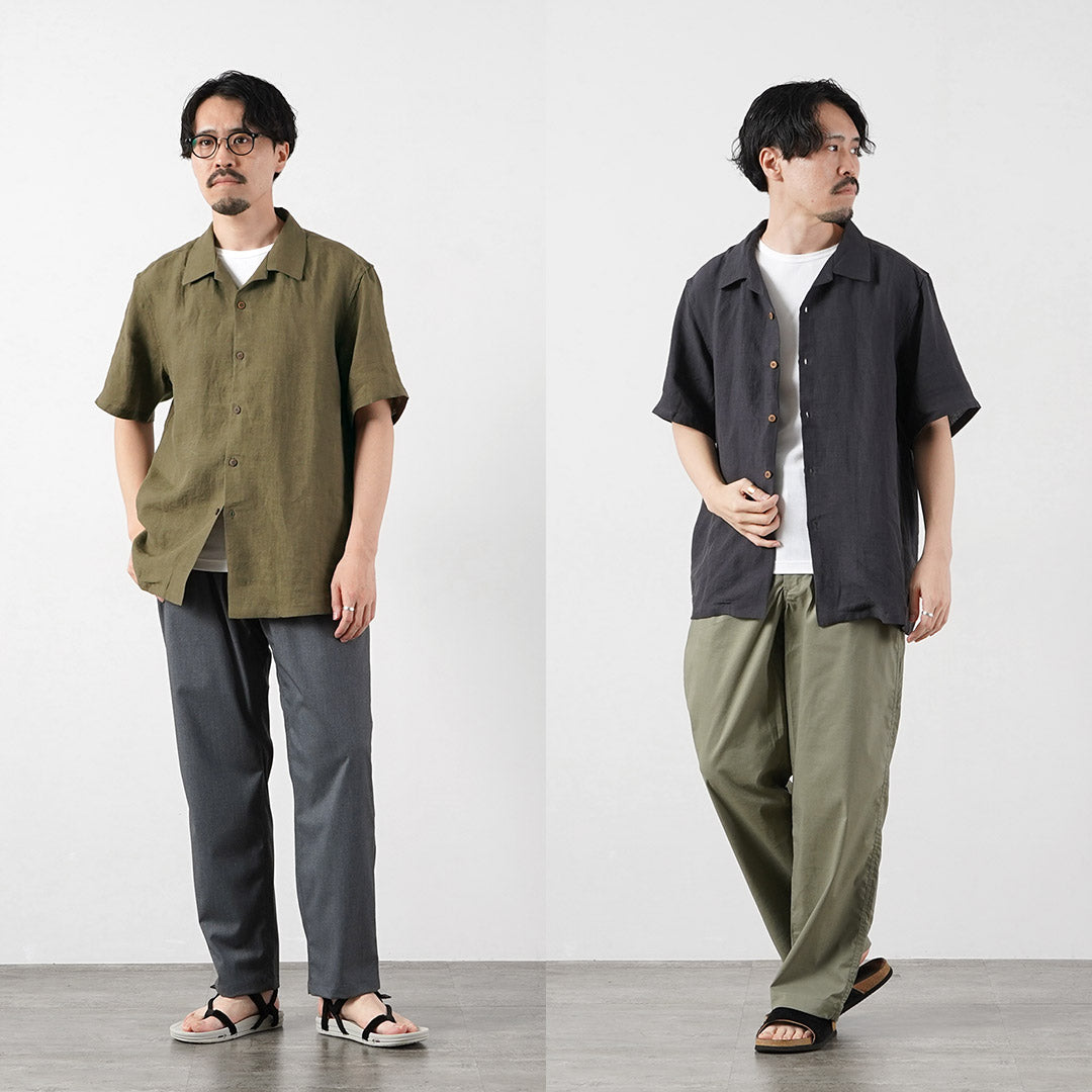 GOHEMP / Hemp Broadcloth Open Mind Shirt