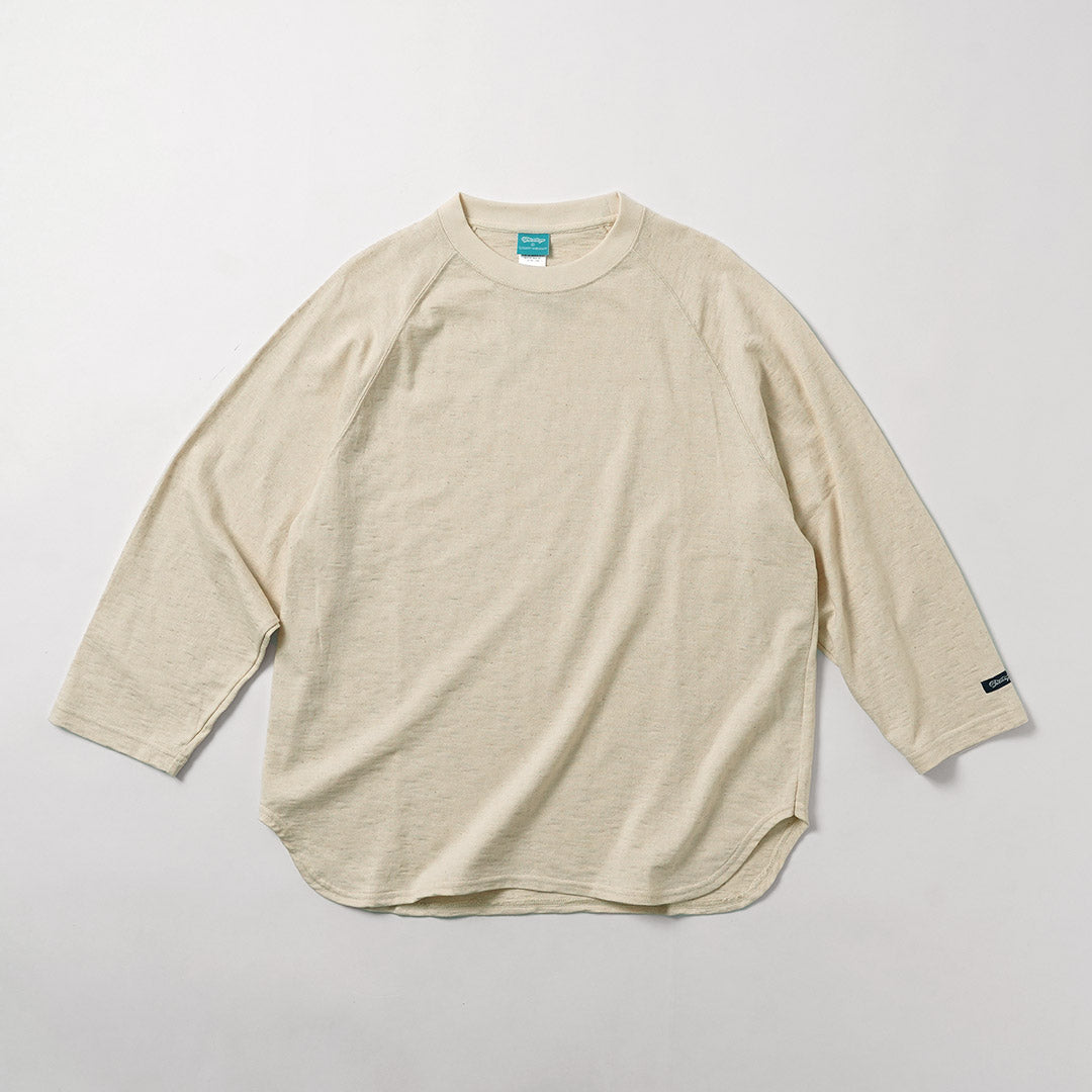 TIEASY / HDCS Light Raglan 3/4 Sleeve Crew Neck T-Shirt