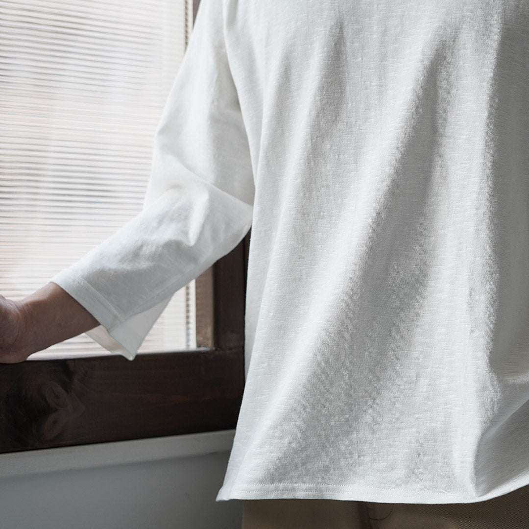 TIEASY / HDCS Light Raglan 3/4 Sleeve Crew Neck T-Shirt