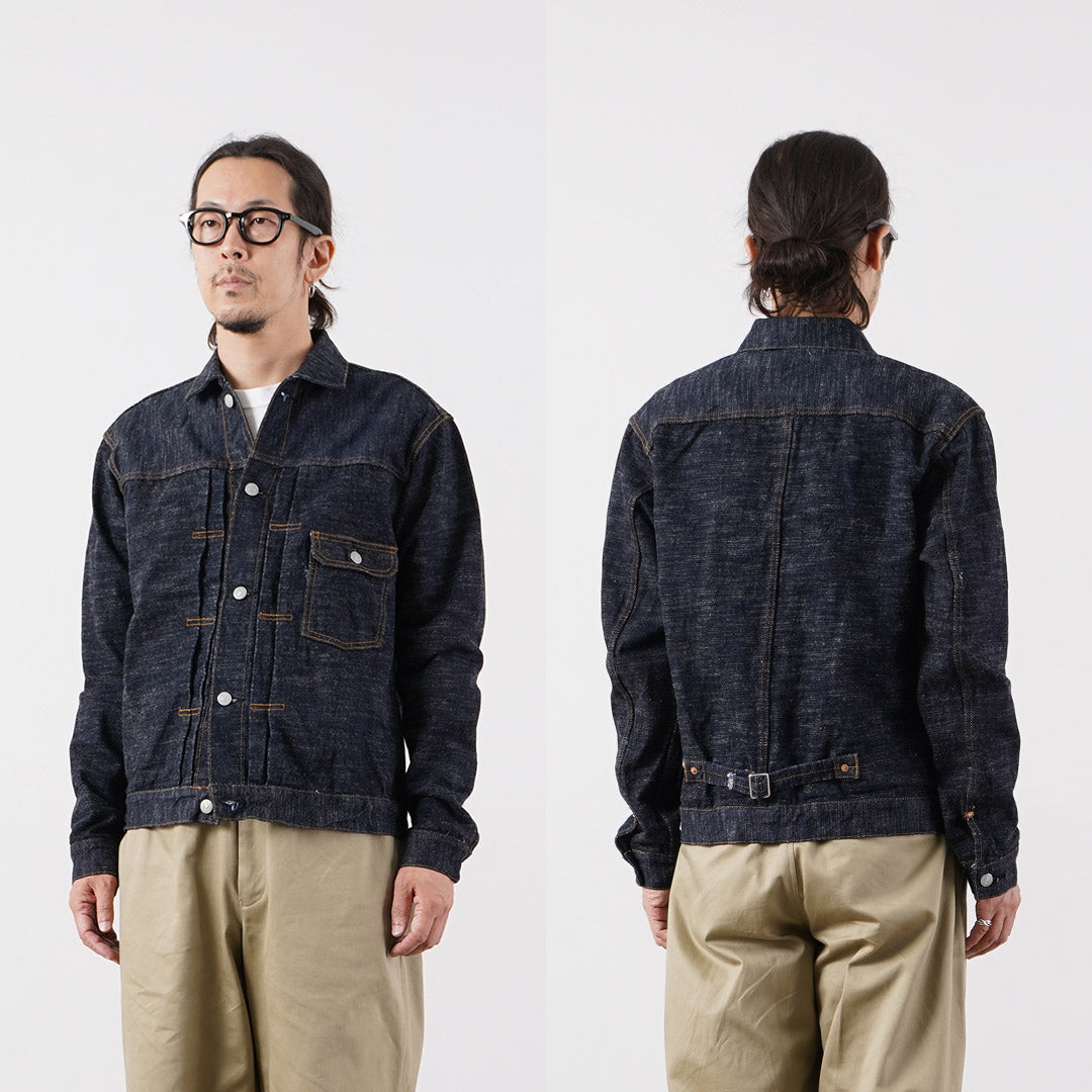 Blue refabric / GL3 Selvedge Denim Type 1 Jacket