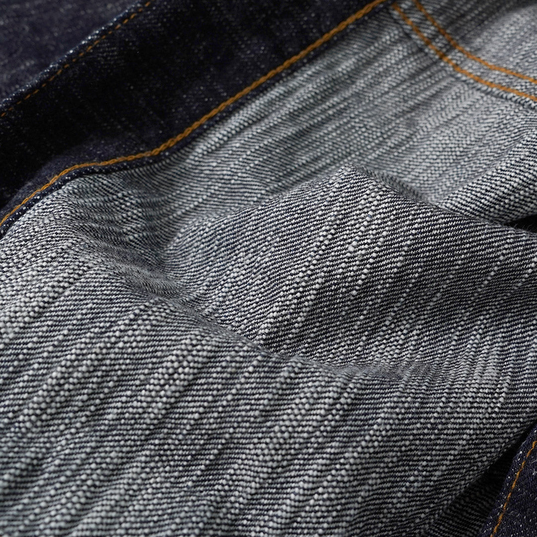 Blue refabric / GL3 Selvedge Denim Semi-Wide Tapered Pants
