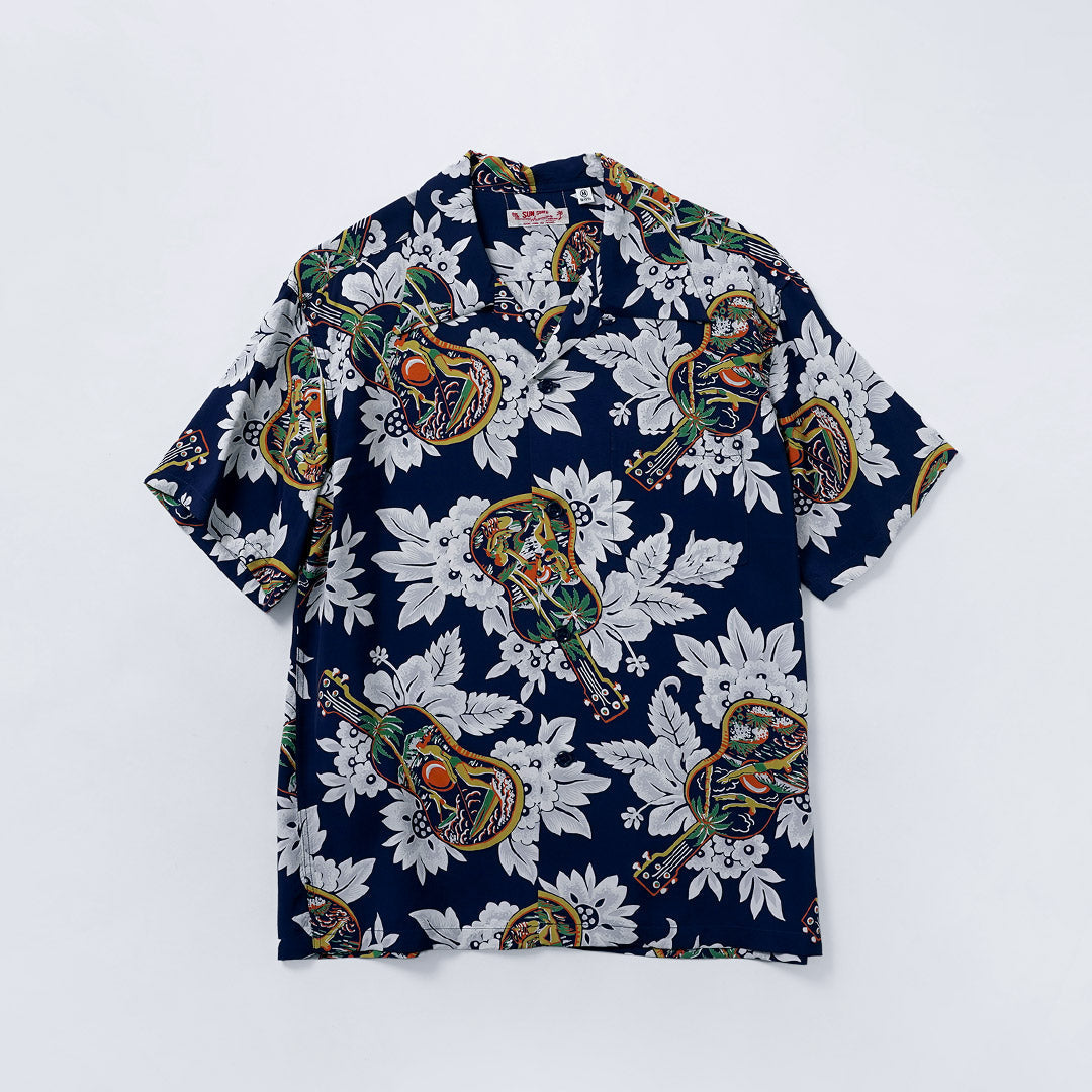 SUN SURF / Ukulele Melody Aloha Shirt