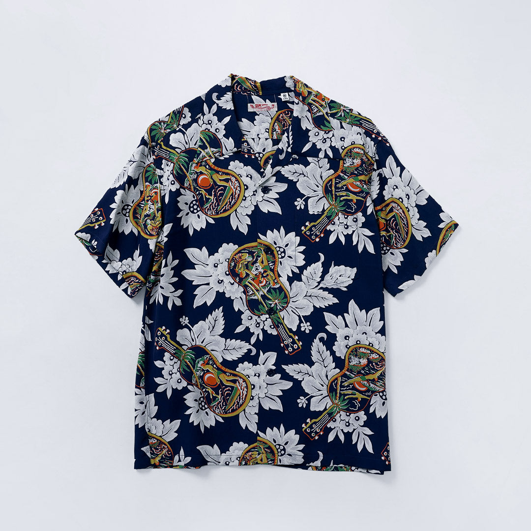 SUN SURF / Ukulele Melody Aloha Shirt