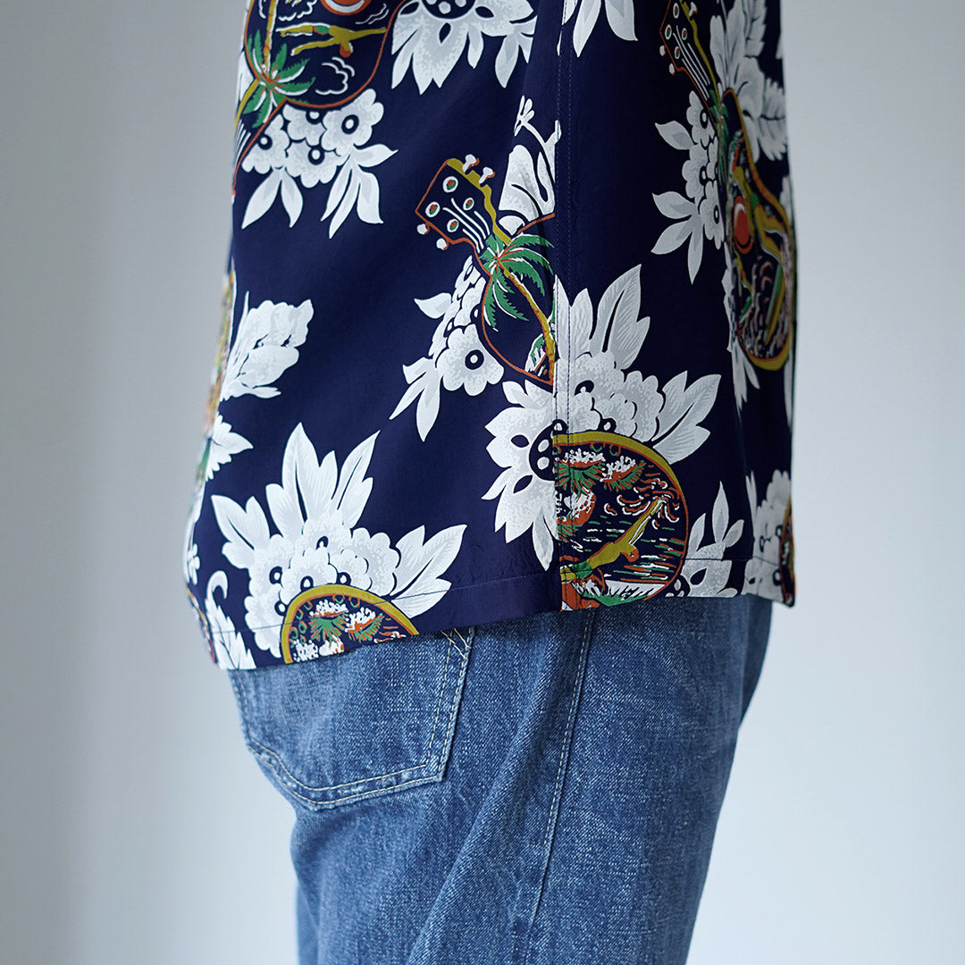 SUN SURF / Ukulele Melody Aloha Shirt