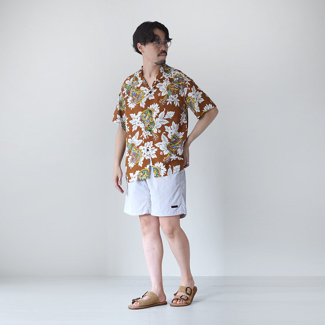 SUN SURF / Ukulele Melody Aloha Shirt