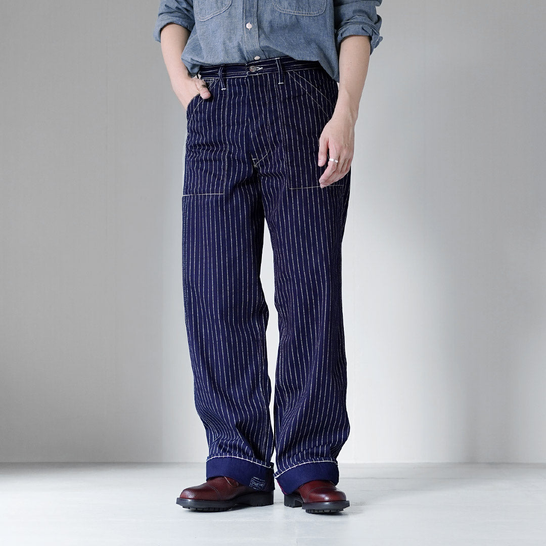 SUGAR CANE / 9oz Wabash Stripe Engineer Pants