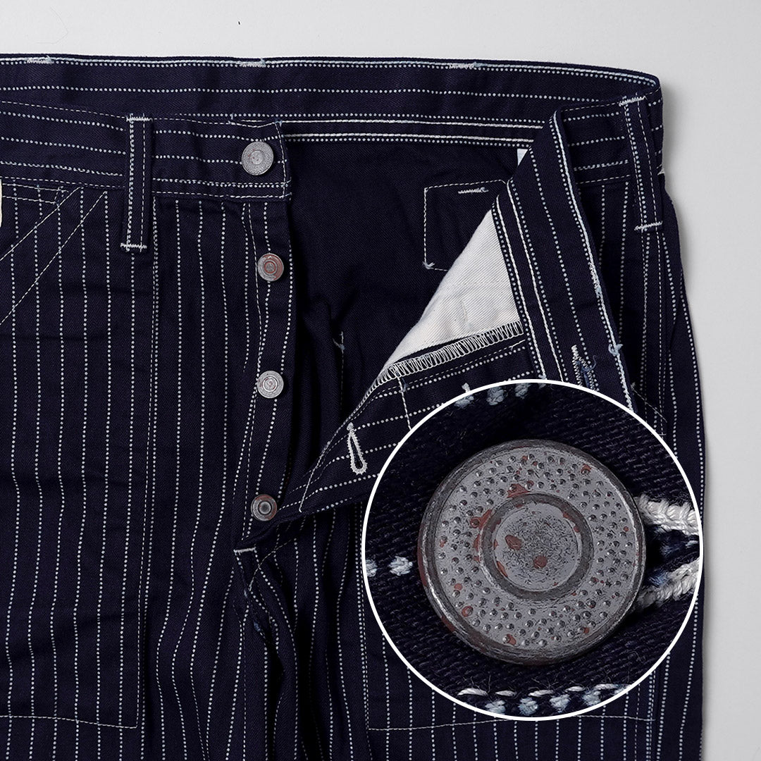SUGAR CANE / 9oz Wabash Stripe Engineer Pants