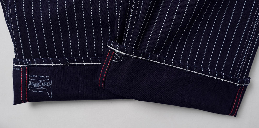 SUGAR CANE / 9oz Wabash Stripe Engineer Pants