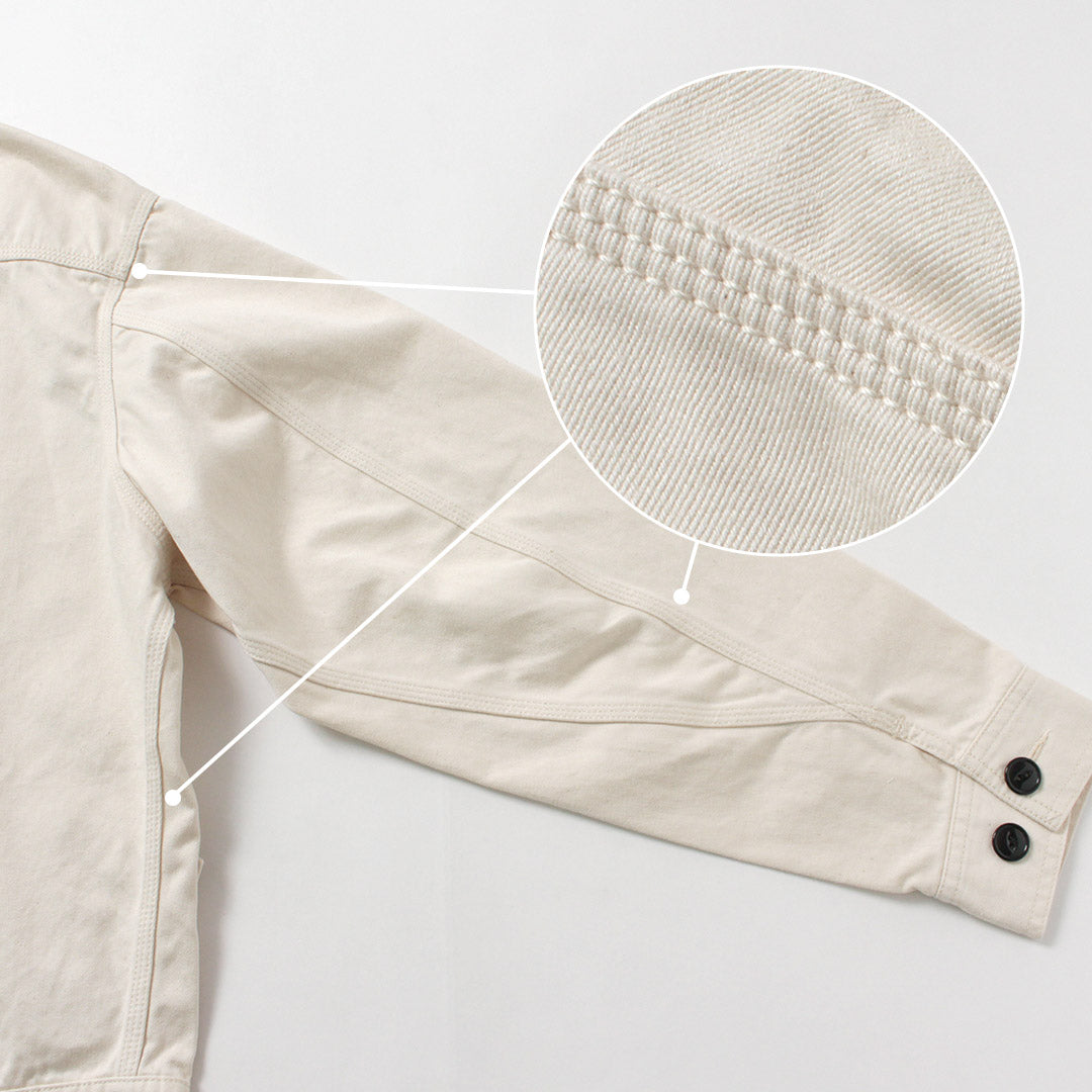 UNDYED / Lee Collaboration 91-B Zip-Up Denim Jacket