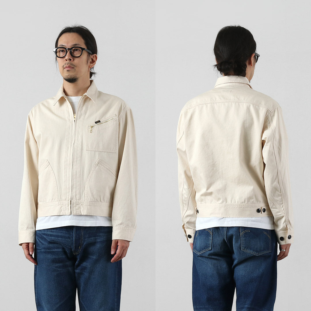 UNDYED / Lee Collaboration 91-B Zip-Up Denim Jacket