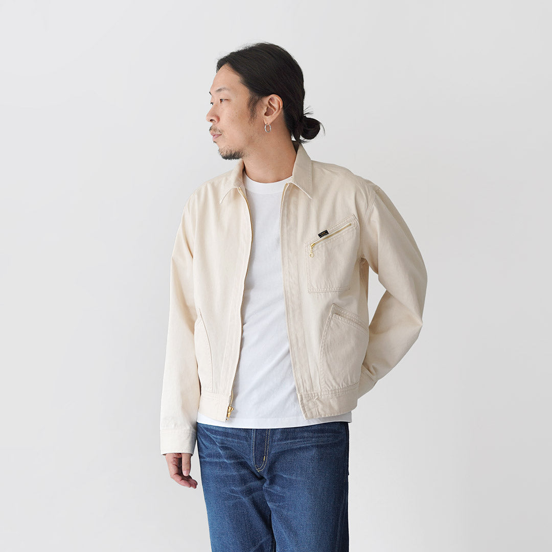 UNDYED / Lee Collaboration 91-B Zip-Up Denim Jacket