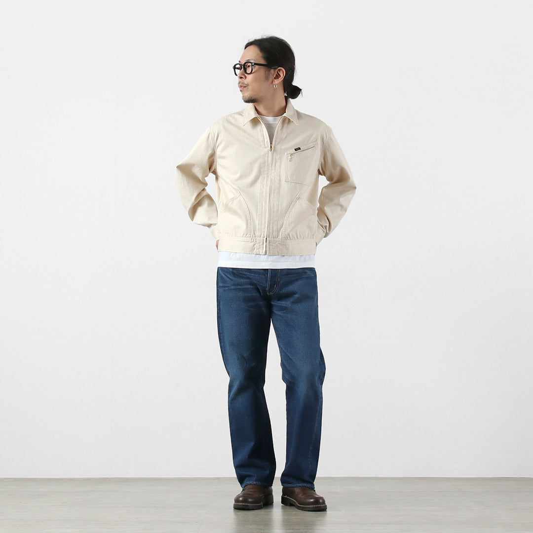 UNDYED / Lee Collaboration 91-B Zip-Up Denim Jacket