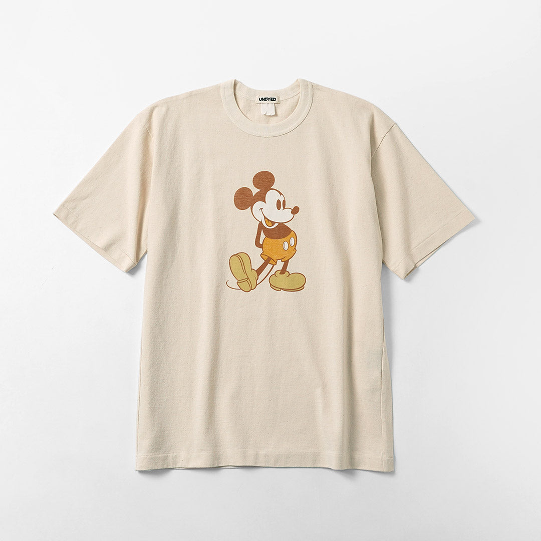 UNDYED / JACKSON MATISSE Collaboration Mickey Mouse T-Shirt