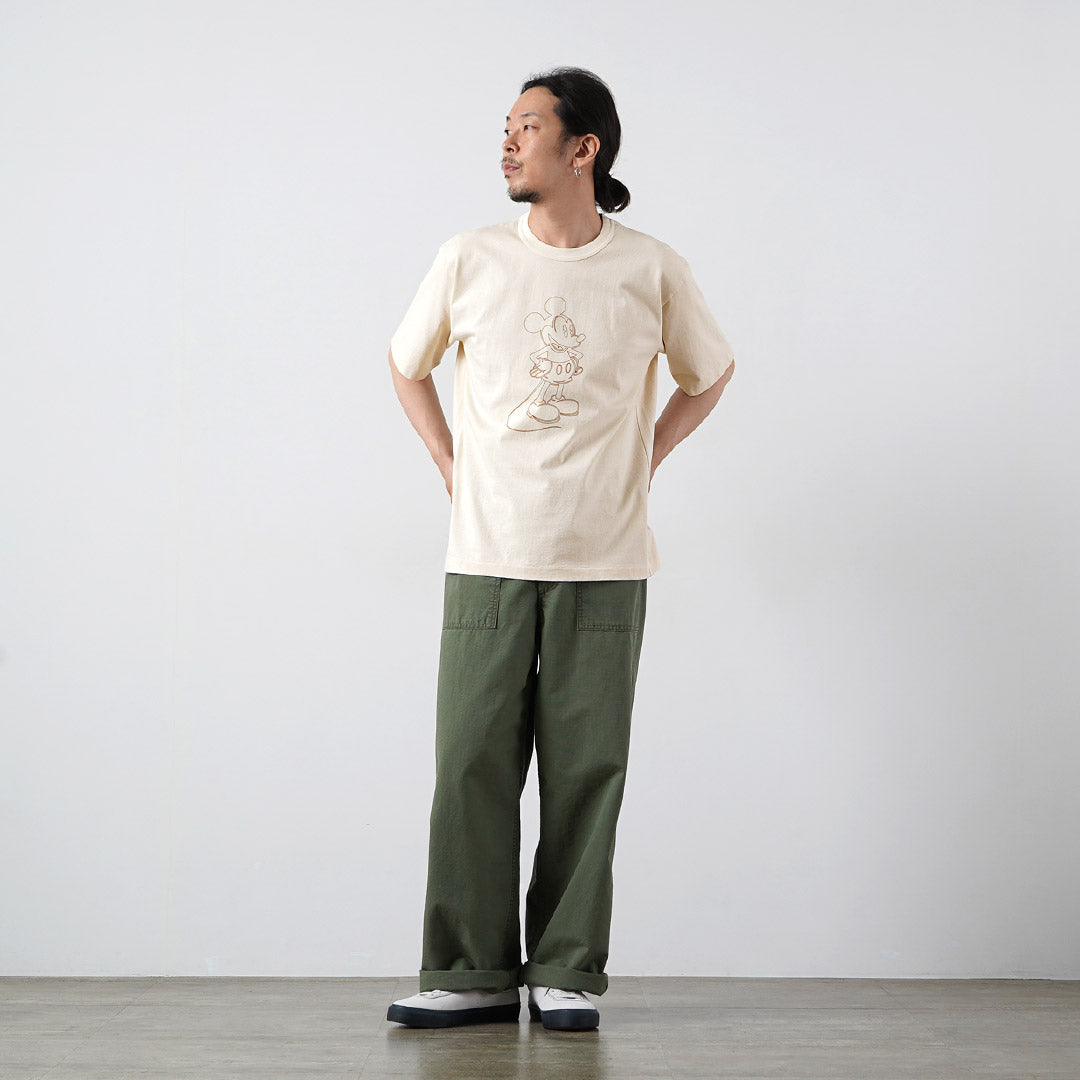 UNDYED / JACKSON MATISSE Collaboration Mickey Mouse T-Shirt