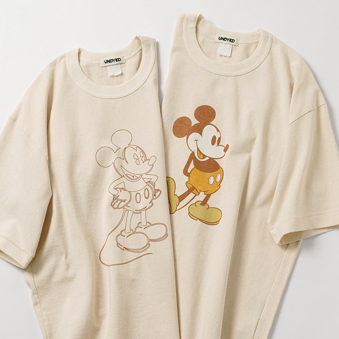 UNDYED / JACKSON MATISSE Collaboration Mickey Mouse T-Shirt