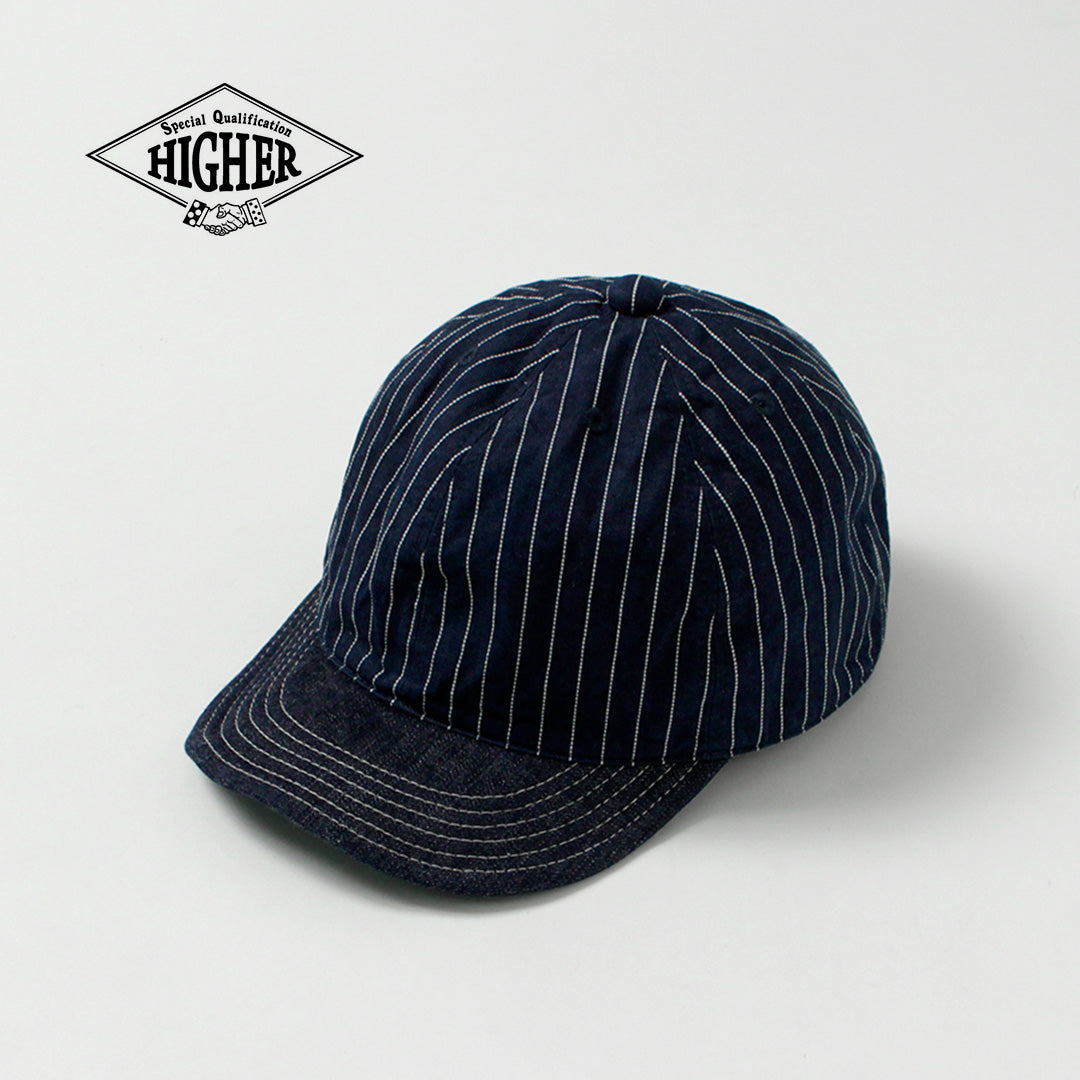 HIGHER / 9oz Hickory x Denim Cap