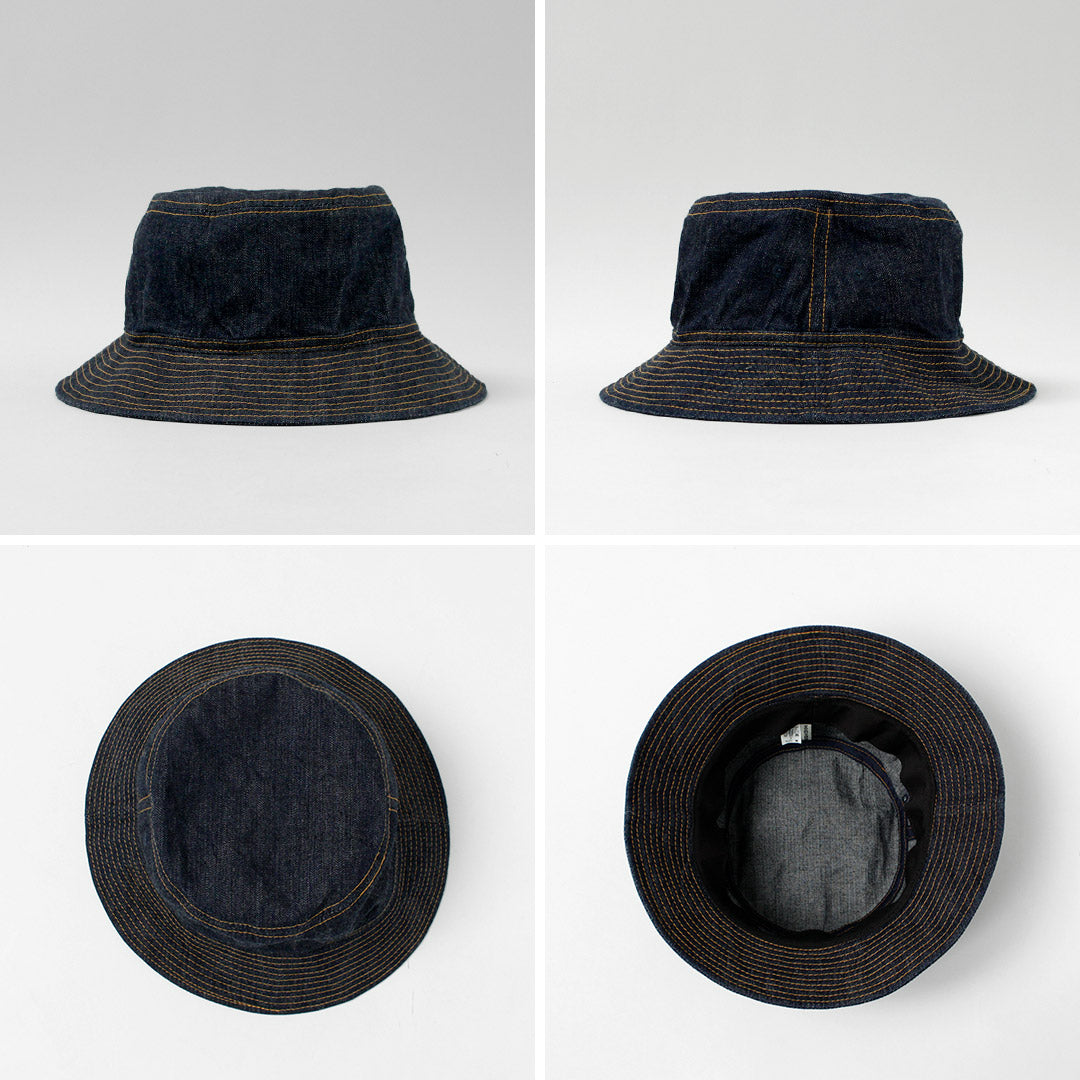 HIGHER / Chapeau bob en denim selvedge 10oz
