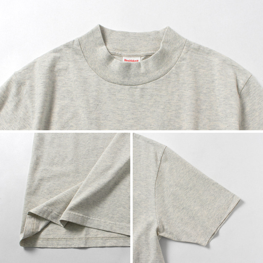 HEALTHKNIT / 独家美棉通用小高领T恤短袖