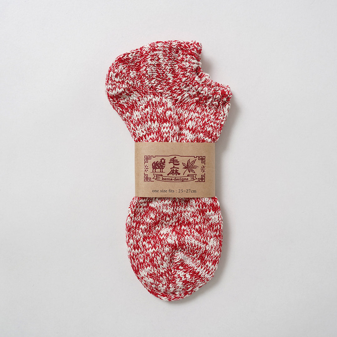 KEMA DESIGNS / Hemp Ankle Socks