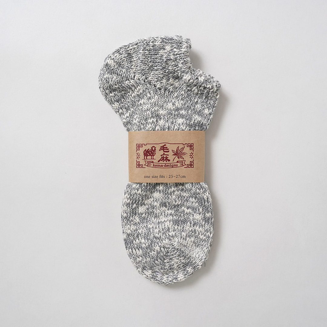 KEMA DESIGNS / Hemp Ankle Socks