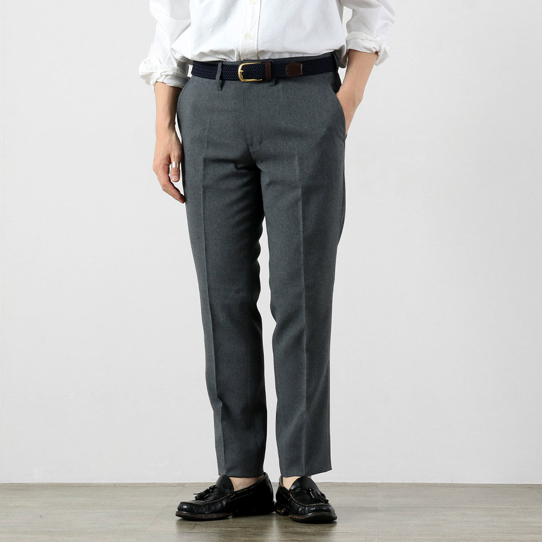 Blue refabric / Summer Officer Tapered Trousers