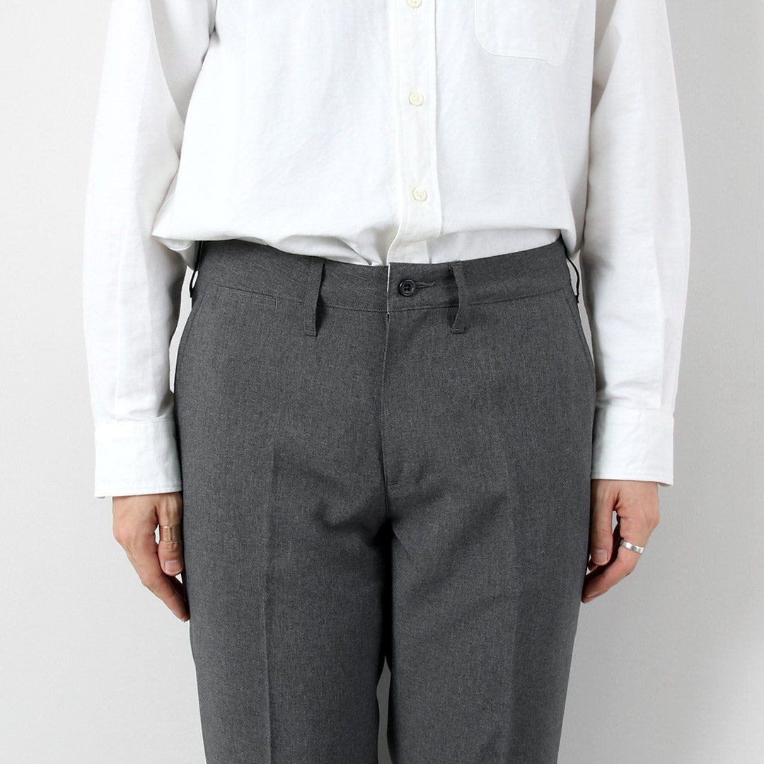 Refabric bleu / Pantalon fuselé Officier d'été