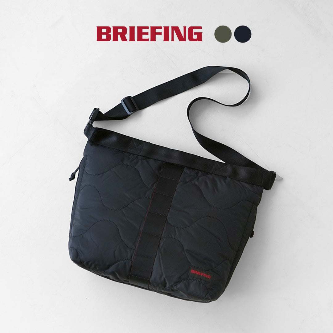 BRIEFING / Quilted Jumper M Shoulder Bag