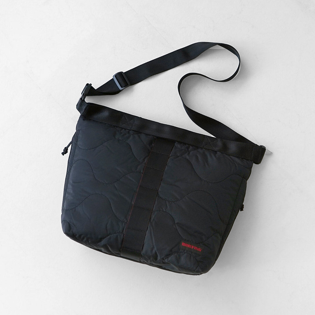 BRIEFING / Quilted Jumper M Shoulder Bag