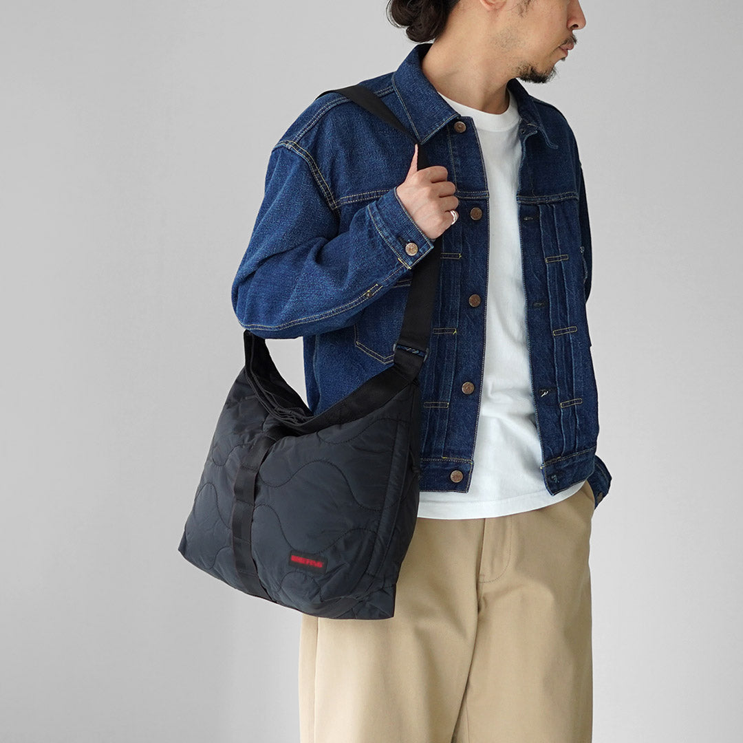 BRIEFING / Quilted Jumper M Shoulder Bag