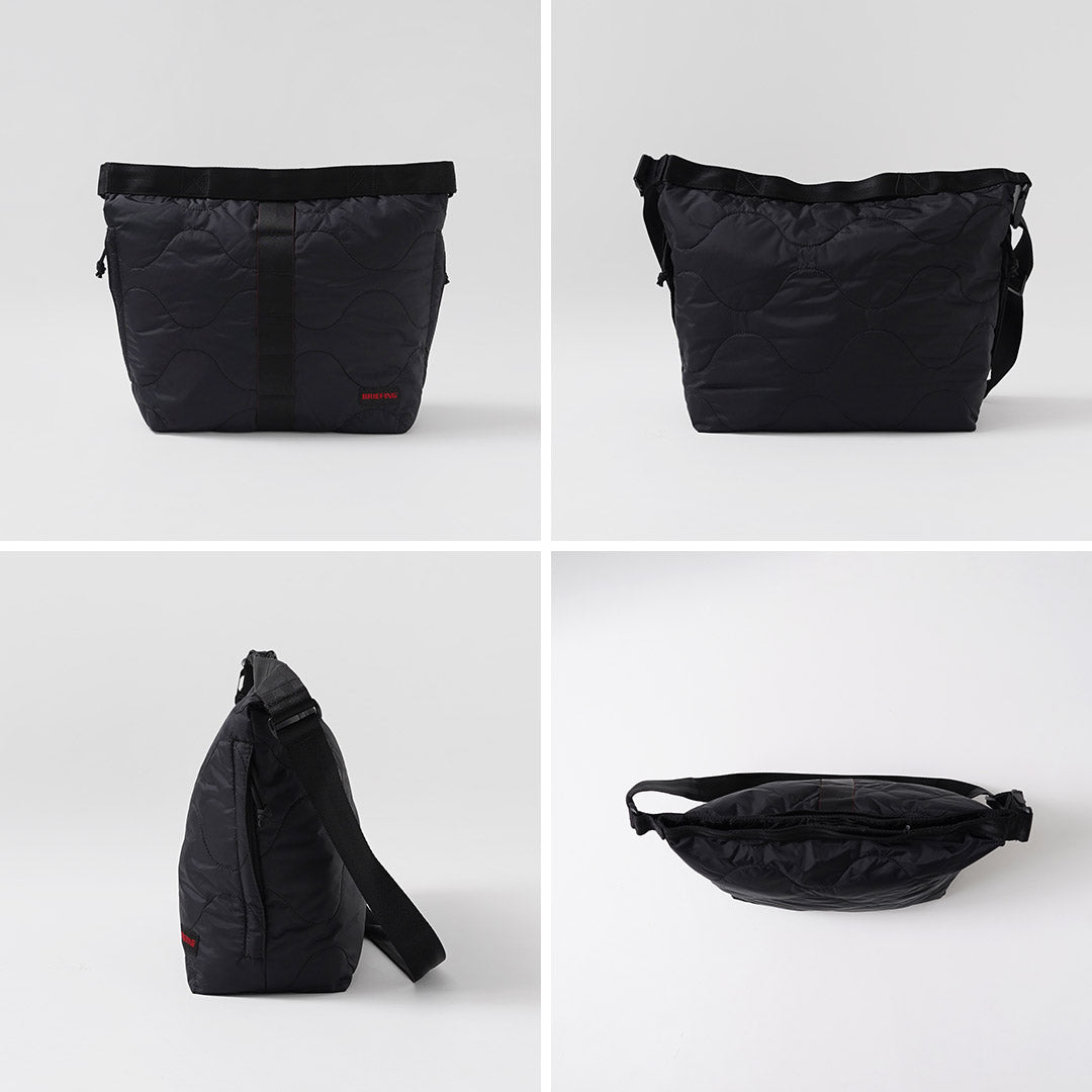 BRIEFING / Quilted Jumper M Shoulder Bag