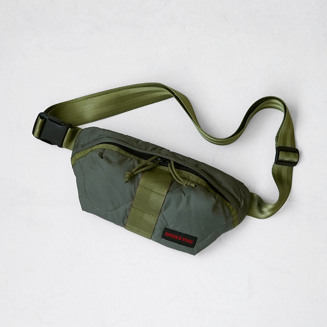 BRIEFING / Quilted Walker Crossbody Bag