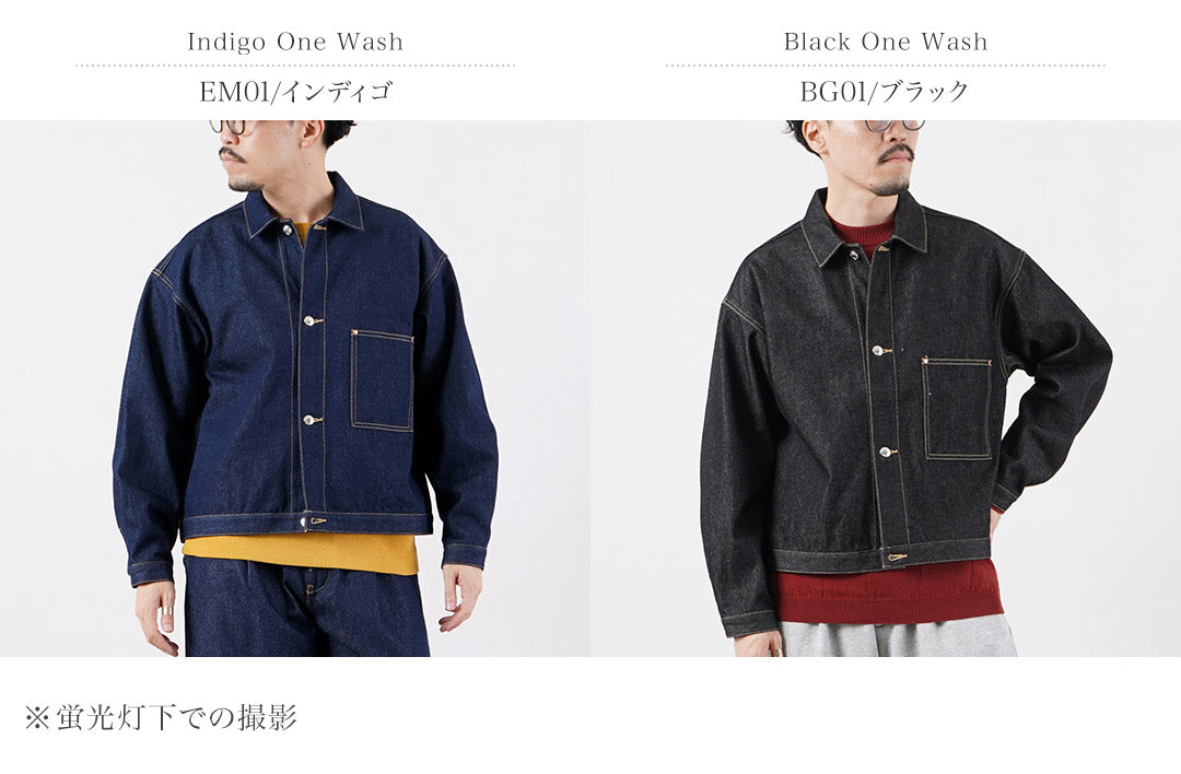 TRADITIONAL WEATHERWEAR / 12.5oz Denim Work Jacket 001D