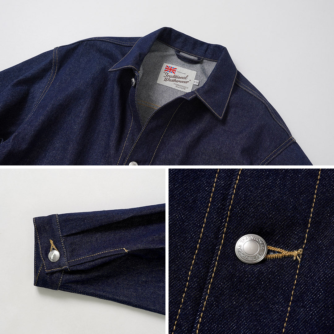 TRADITIONAL WEATHERWEAR / 12.5oz Denim Work Jacket 001D