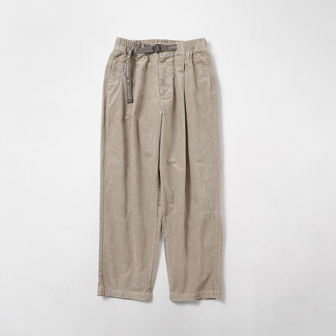 AND WANDER / Moleskin Pants