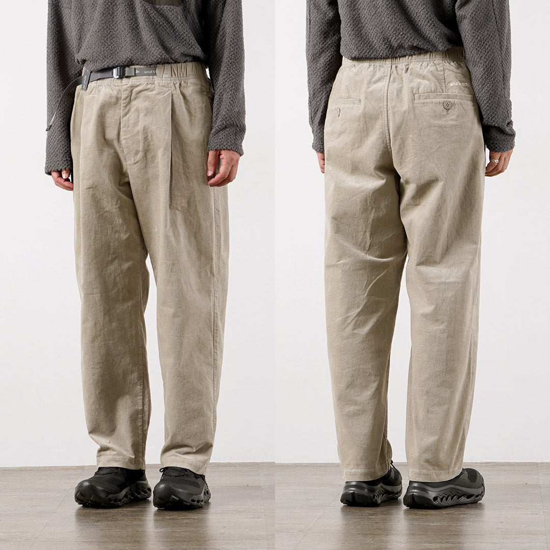 AND WANDER / Moleskin Pants