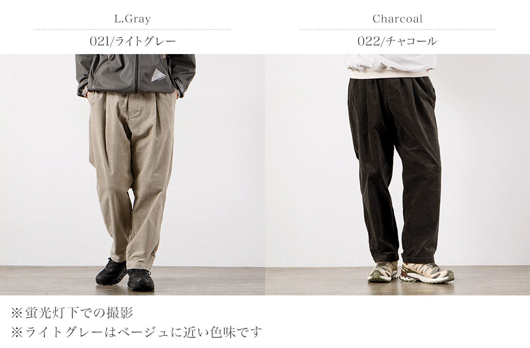 AND WANDER / Moleskin Pants