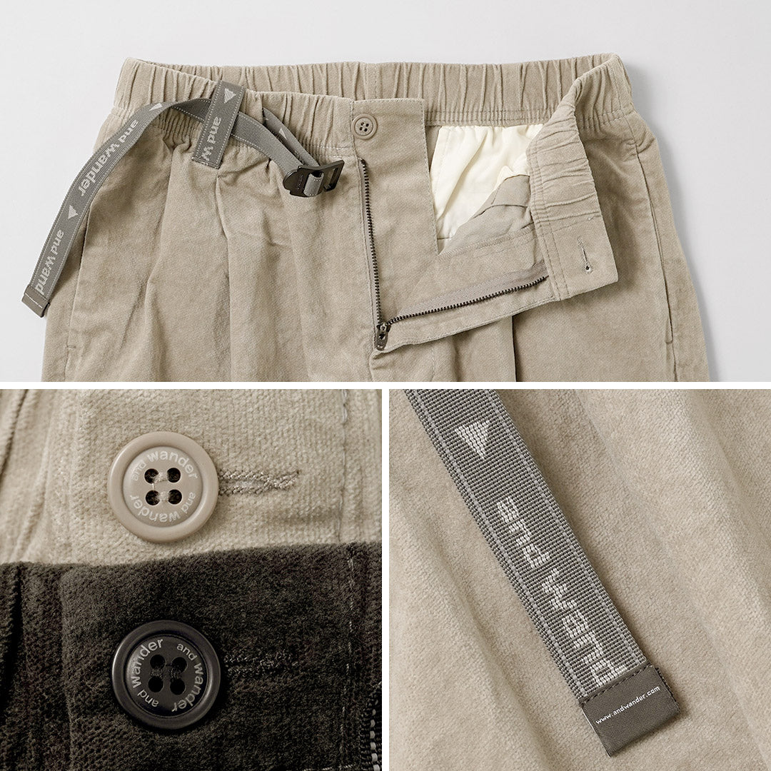 AND WANDER / Moleskin Pants
