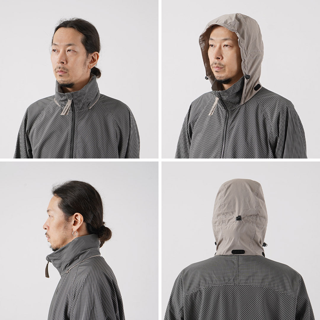 AND WANDER / Reflective Rip Hoodie