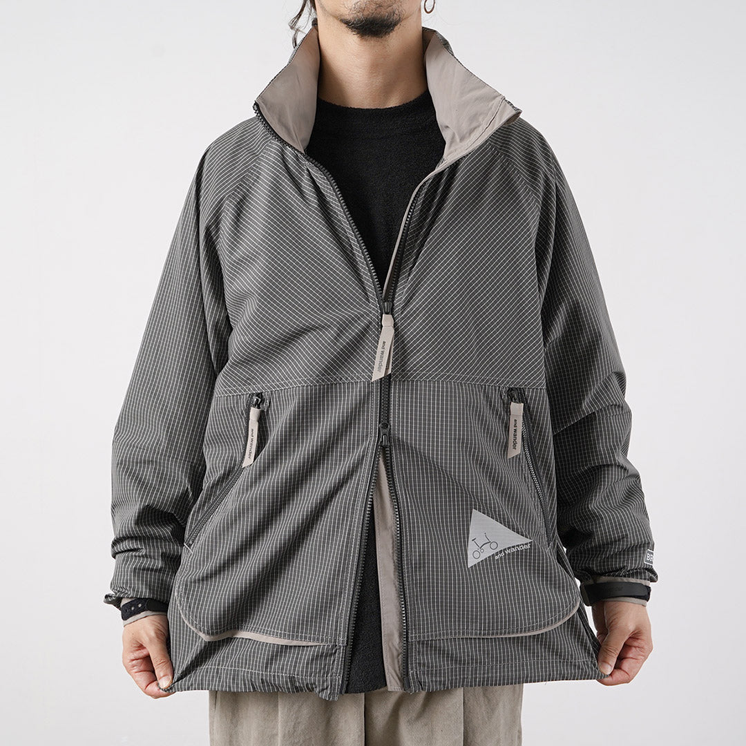 AND WANDER / Reflective Rip Hoodie