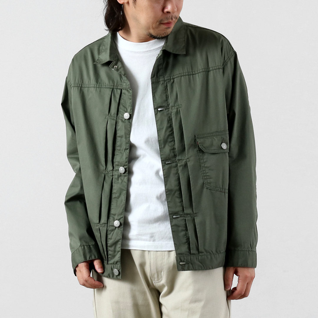 Blue refabric / 40s Dump Rebuild 1st Type Trucker Jacket