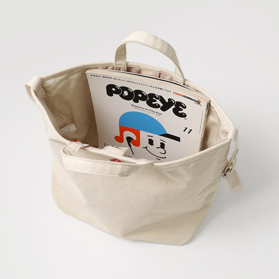 DANTON / ORSAY GRANDE Cotton Canvas 2-Way Bag