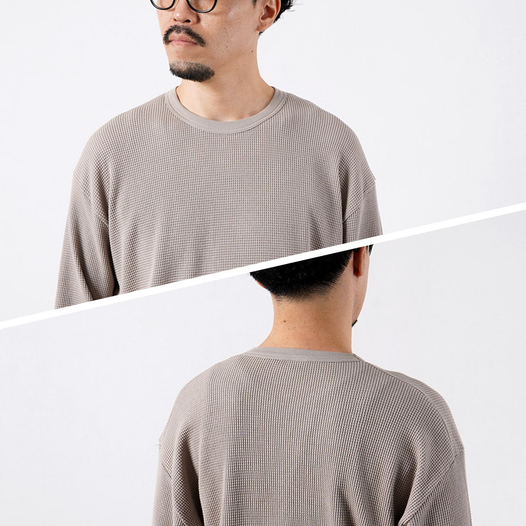 GICIPI / AQUILA Crew Neck Relax Fit Long Sleeve Sweatshirt
