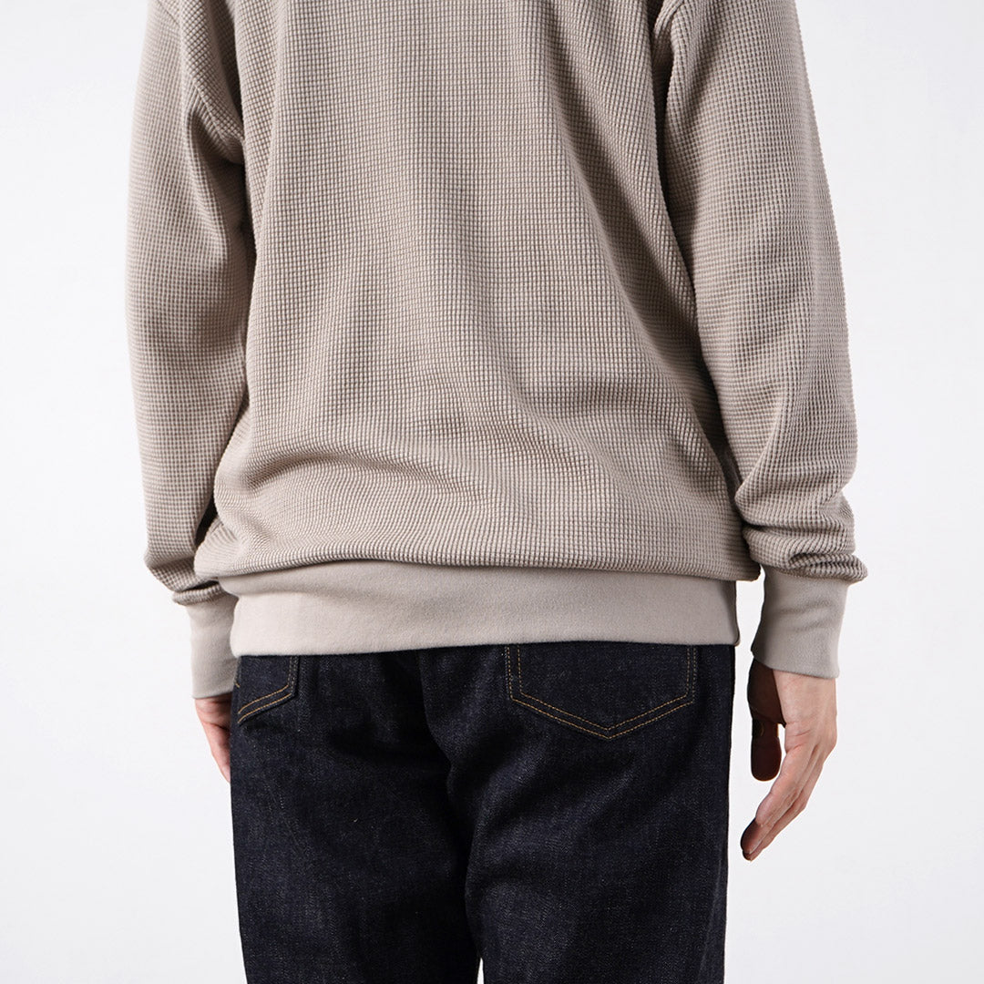 GICIPI / AQUILA Crew Neck Relax Fit Long Sleeve Sweatshirt