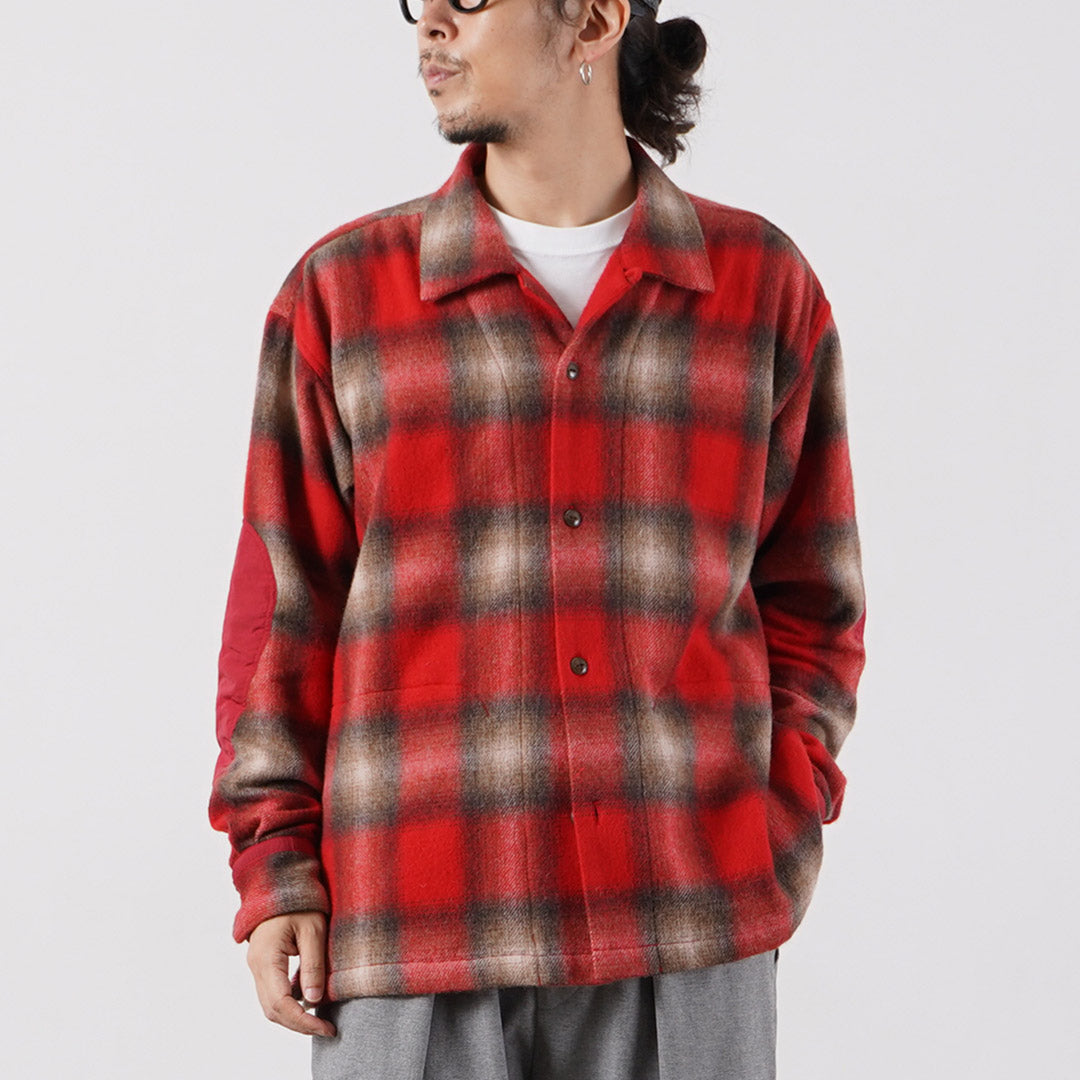 NORBIT / Ombre Check Shirt