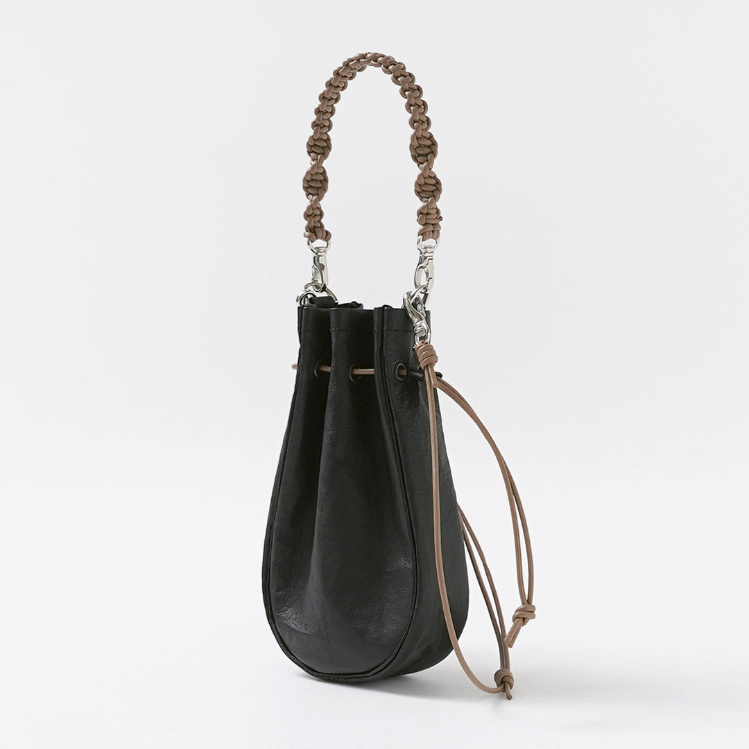SENTI / Dyneema Leather Medicine Bag M with Hand Strap
