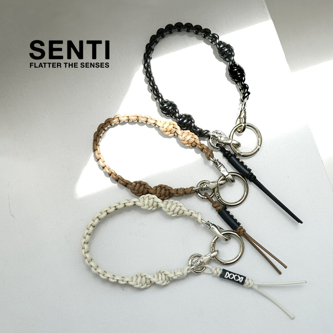 SENTI / Braided Leather Hand Strap